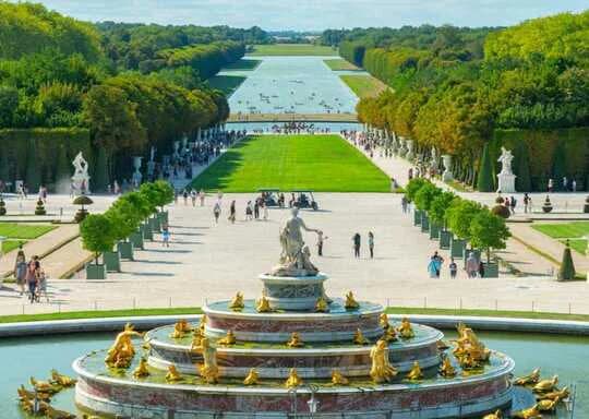 Jardin chateau de versailles dans les Yvelines
