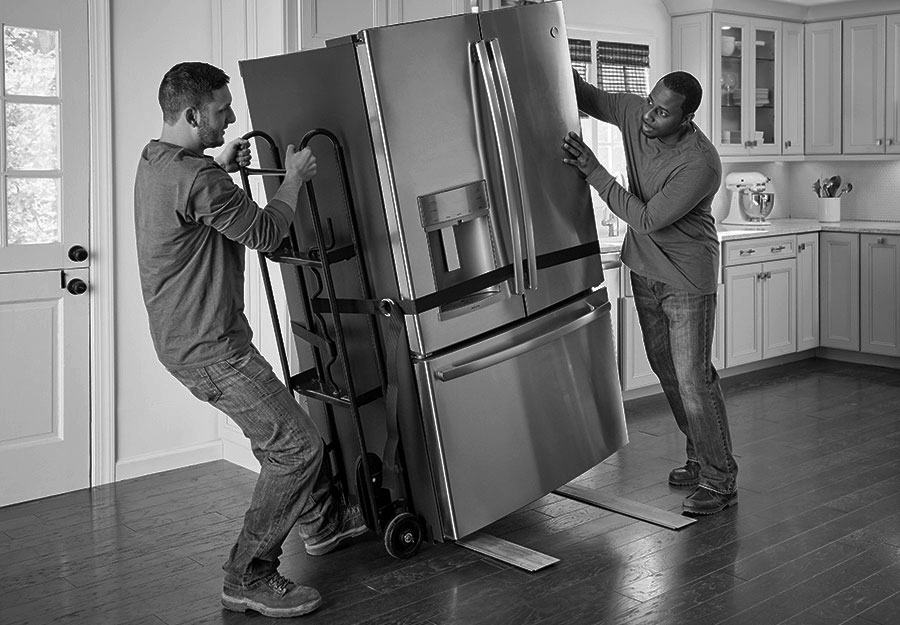 Préparer le déménagement et le transport d'un frigo