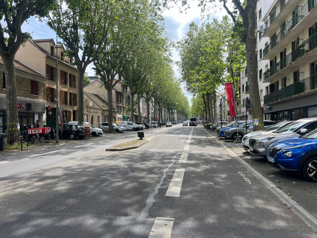 Avenue du Général Leclerc à Viroflay