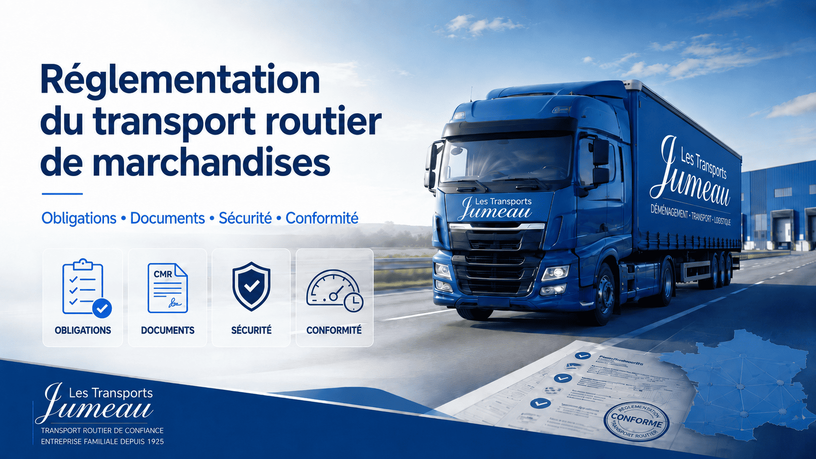 Réglementation du transport routier de marchandises